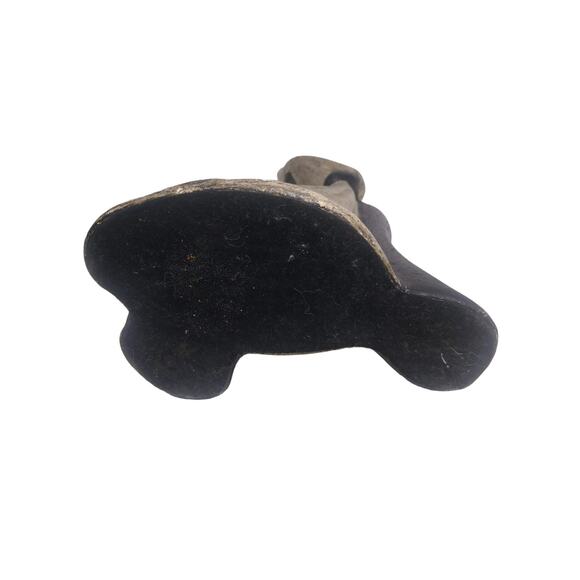 Art Nouveau Inspired Man And Woman Dancing Metal Heads Sculpture - Picture 6 of 6